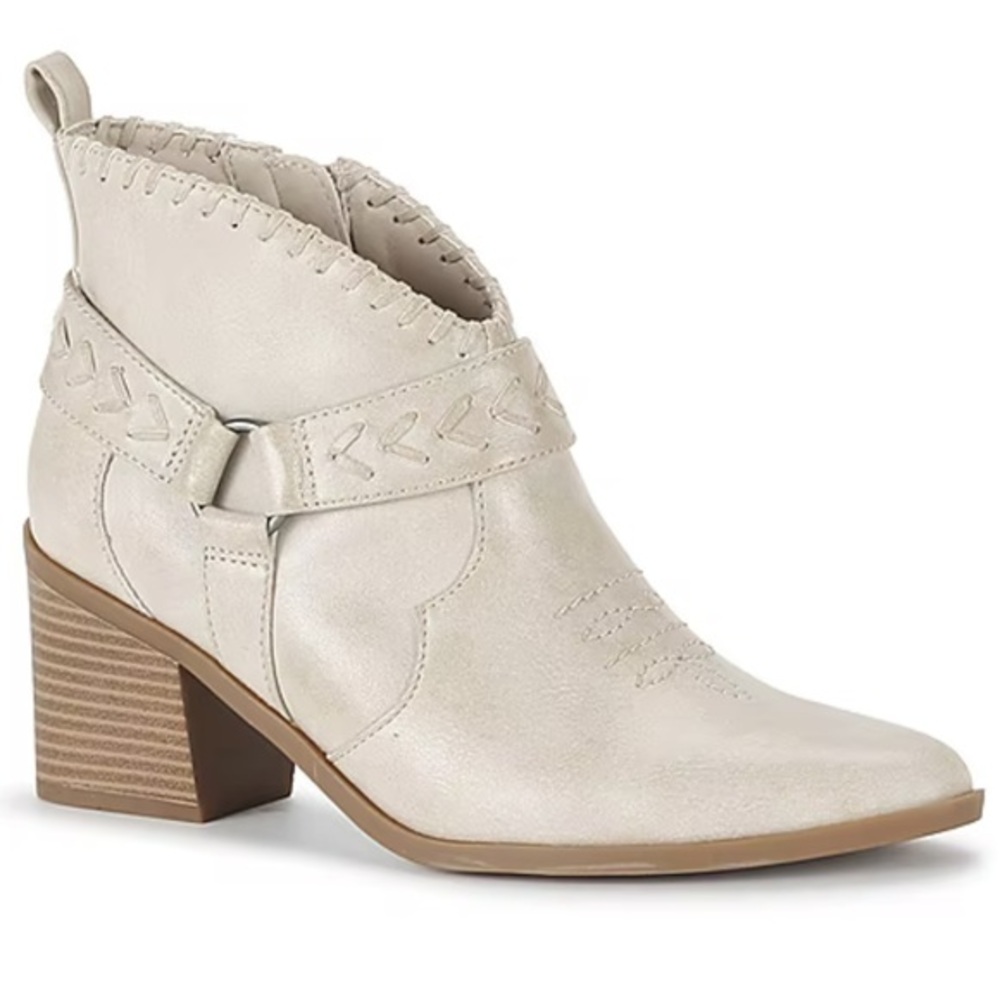 FRYE and CO. Palma Stacked Heel Booties